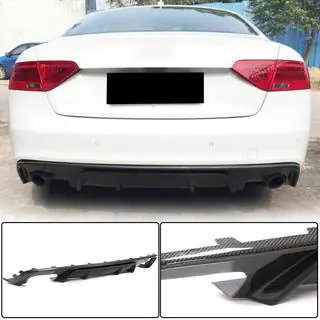 Heckdiffusor V2 (für S-Line 2012-2015, Carbon) Foto 1
