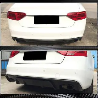Heckdiffusor V2 (für S-Line 2012-2015, Carbon) Foto 3