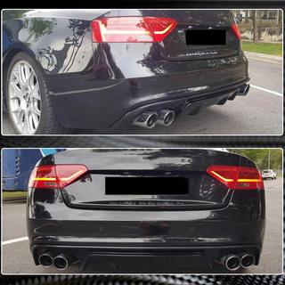 Heckdiffusor V2 (für S-Line 2012-2015, Carbon) Audi A5 2007-2015 Foto 4