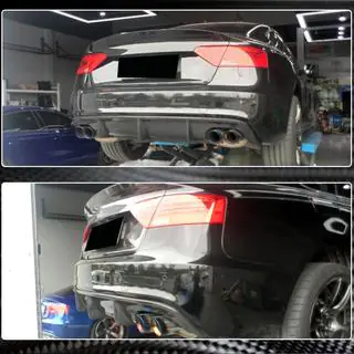 Heckdiffusor V1 (für S-Line 2012-2015, Carbon) Foto 3
