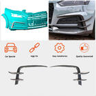 Audi A5 2016-2025 Frontstoßstangen Flap V2 Aufsätze (für S-Line 2016-2020, Carbon) Foto 2