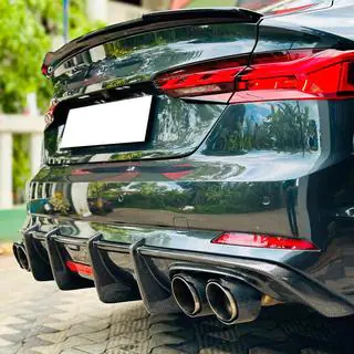 Heckdiffusor V1 (für S-Line 2016-2020, Carbon) Foto 3
