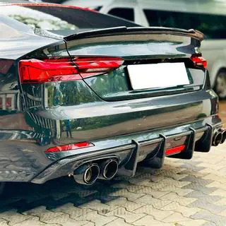 Heckdiffusor V1 (für S-Line 2016-2020, Carbon) Foto 4