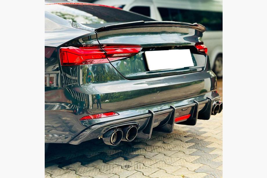 Audi A5 2016-2025 Heckdiffusor V1 (für S-Line 2016-2020, Carbon) Foto 4