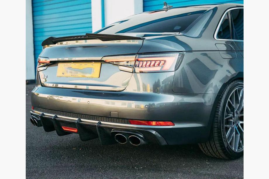 Audi A5 2016-2025 Heckdiffusor V1 (für S-Line 2016-2020, Carbon) Foto 8