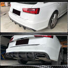 Audi A6 C7 2011-2017 Heckstoßstangen-Diffusor (für S-Line Avant 2014-2018, Carbon) Foto 5