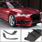 Audi A6 C7 2011-2017 Carbon Nebelscheinwerfer Abdeckungen (für S-Line 2014-2018) Foto 1