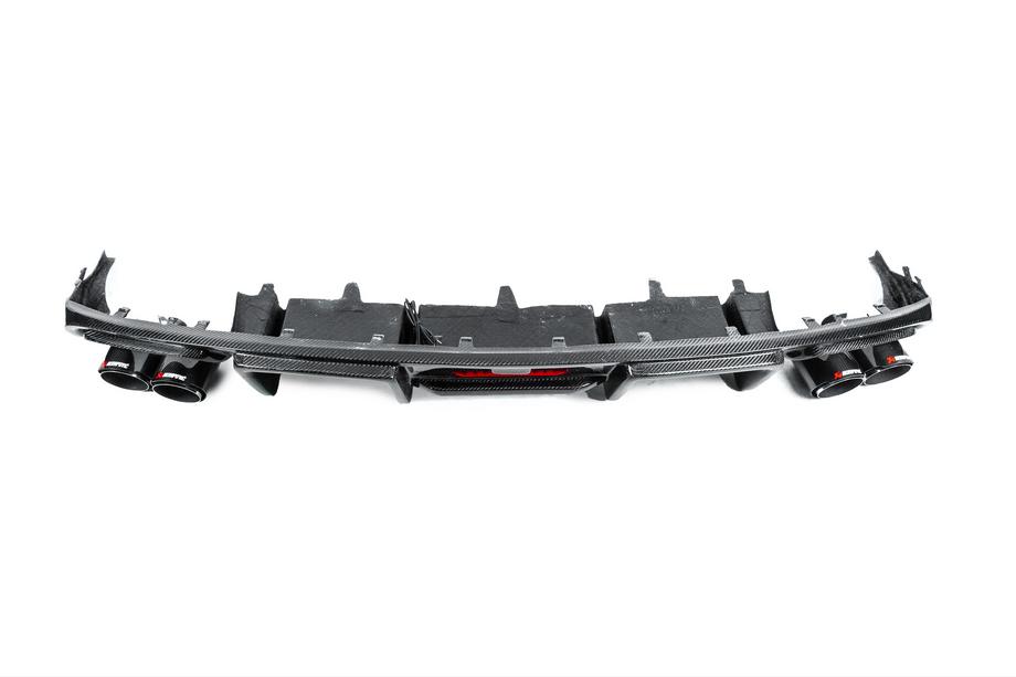Audi A6 C7 2011–2018 Heckstoßstangendiffusor Carbon (für S-Line 2014-2018) Foto 4