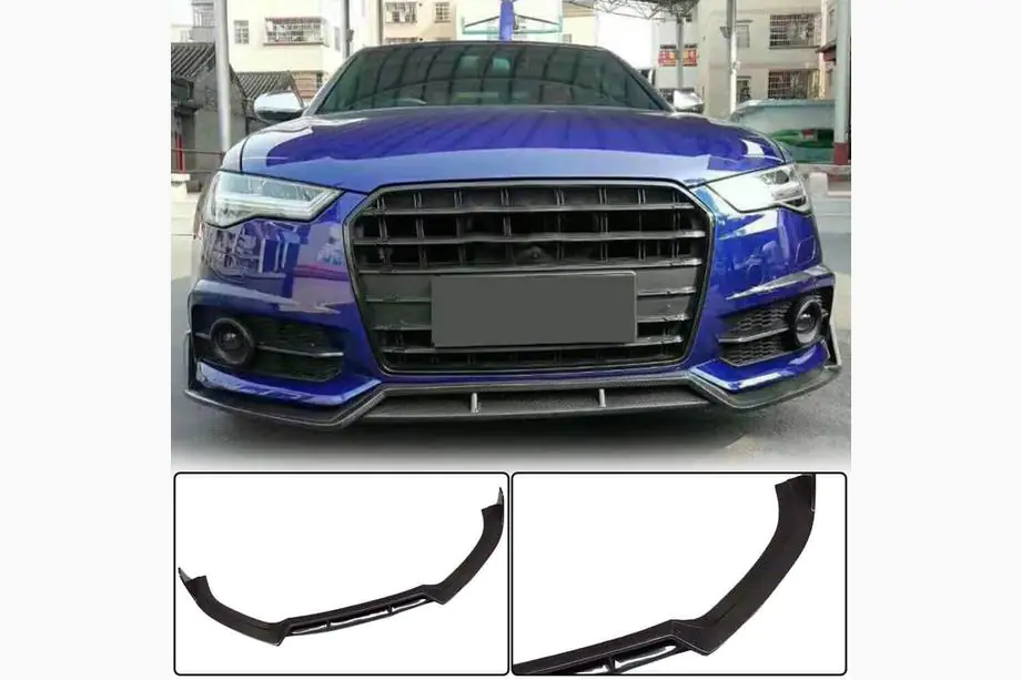 Audi A6 C7 2011-2017 Frontlippe Carbon V1 für S-Line 2014-2018 Image
