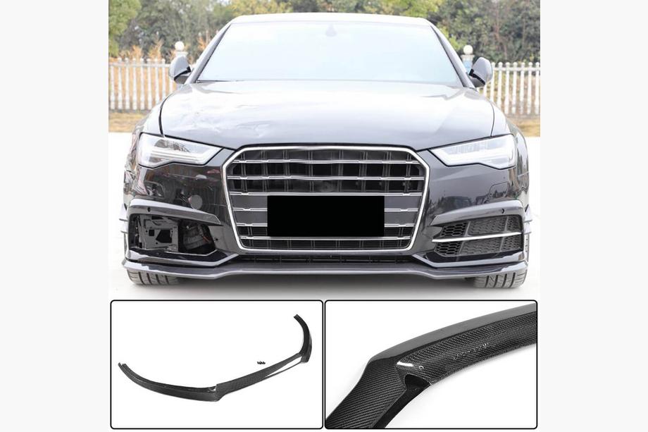 Audi A6 C7 2011-2017 Frontlippe Carbon V3 für S-Line 2014-2018 Image