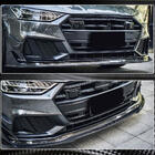 Audi A7 2018- Frontstoßstange Lippe Aufsatz (für S-Line 2018-2022, Carbon) Foto 4