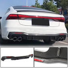 Audi A7 2018- Heckdiffusor Stoßstange (für S-Line 2018-2022, Carbon) Foto 1