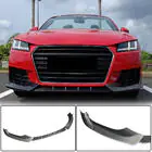 Audi TT 2014-2023 Frontstoßstange Lippe V2 Aufsatz (für Base, 2014-2019, Carbon) Foto 1
