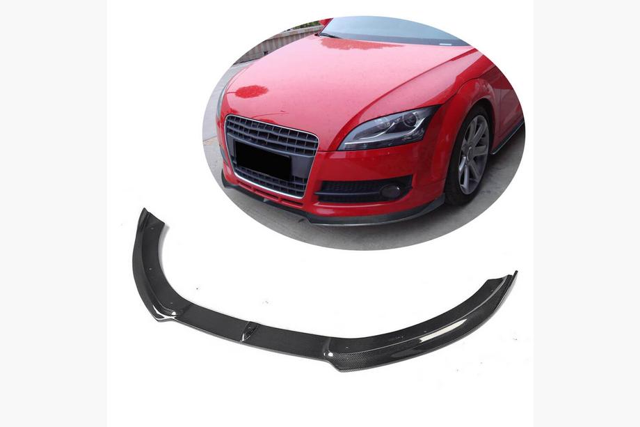 Audi TT 2006-2014 Frontlippe V1 für Frontstoßstange (2006-2010, Carbon) Image