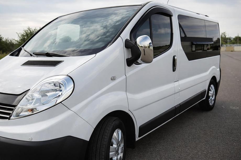 Renault Trafic 2001–2015 Spiegelabdeckungen Chrom (2 Stk) Chrom Kunststoff Image