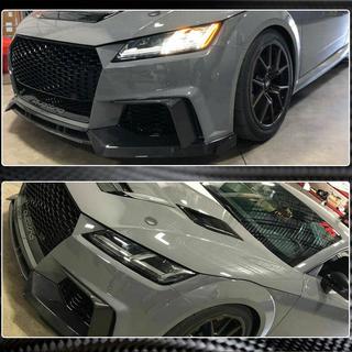 Frontstoßstange Lippe Aufsatz (für RS, 2016-2019, Carbon) Audi ТТ 2014-2023 Foto 4