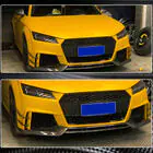 Audi TT 2014-2023 Seitliche Aufsätze für Frontstoßstange (für RS, 2016-2019, Carbon) Foto 5