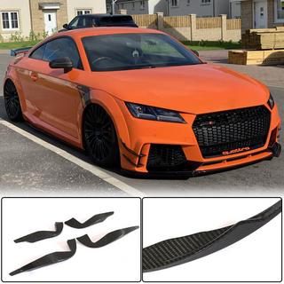 Seitliche Aufsätze für Frontstoßstange (für RS, 2016-2019, Carbon) Audi ТТ 2014-2023 Foto 1