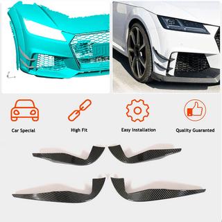 Seitliche Aufsätze für Frontstoßstange (für RS, 2016-2019, Carbon) Audi ТТ 2014-2023 Foto 2