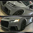 Audi TT 2014-2023 Abdeckungen für Nebelscheinwerfer (für RS, 2016-2019, Carbon) Foto 5