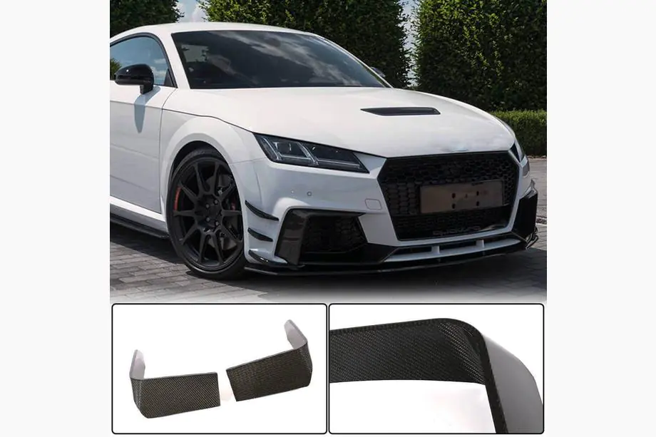 Audi TT 2014-2023 Abdeckungen für Nebelscheinwerfer (für RS, 2016-2019, Carbon) Image