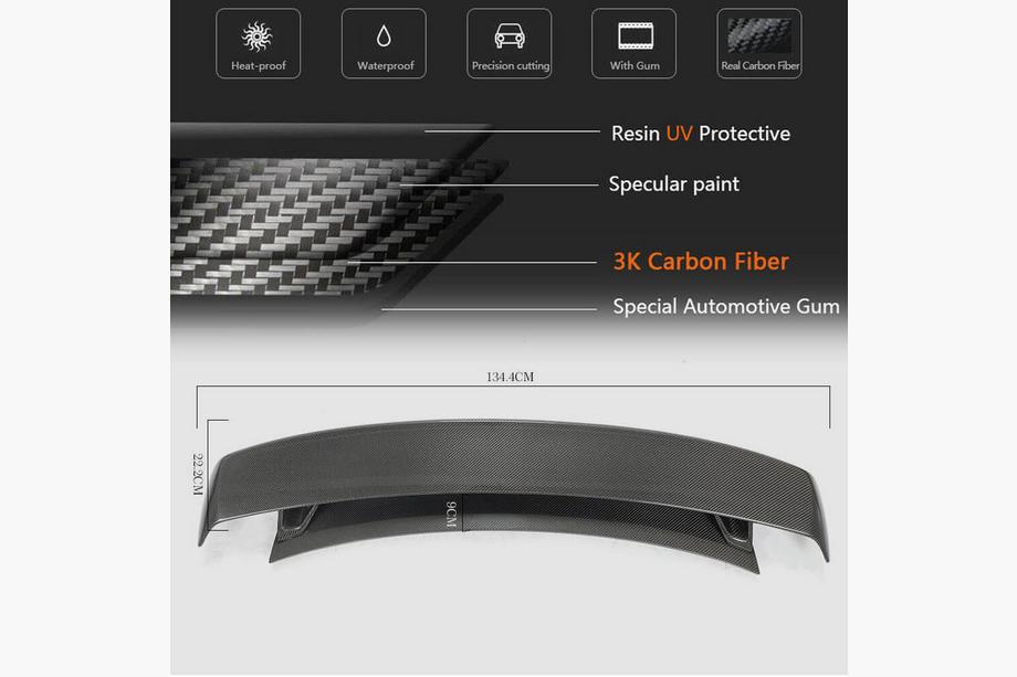 Audi TT 2006-2014 Heckspoiler V3 (Carbon) Foto 5