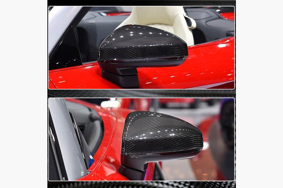 Audi TT 2014-2023 Spiegelabdeckungen Ersatz (Carbon) V2 Foto 5