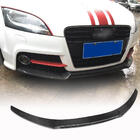 Audi TT 2006-2014 Frontstoßstange Lippe V2 (Carbon) Foto 1