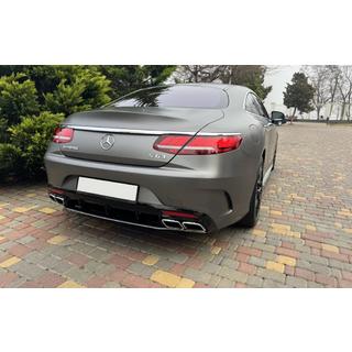 Heckdiffusor mit Endrohren Silver (2018-2020) Foto 1