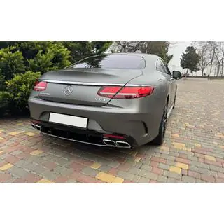 Heckdiffusor mit Endrohren Silver (2018-2020) Foto 1