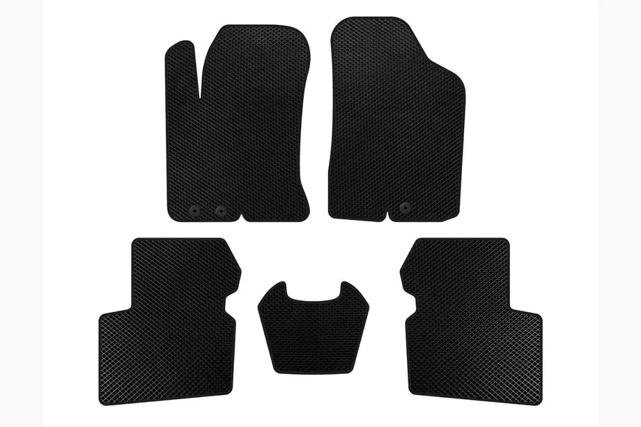 Kia Cerato 2 2010-2013 EVA Fußmatten (SD, Schwarz) Image
