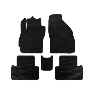 EVA Fußmatten (2 Reihen, 7-Sitzer, Schwarz)