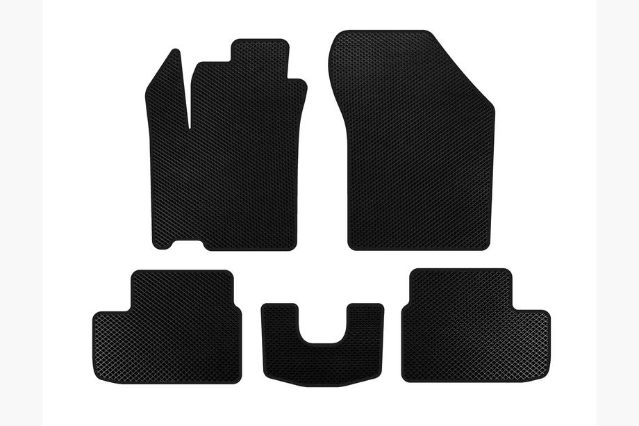 Opel Agila 2007-2015 EVA Fußmatten (HB, Schwarz) Image