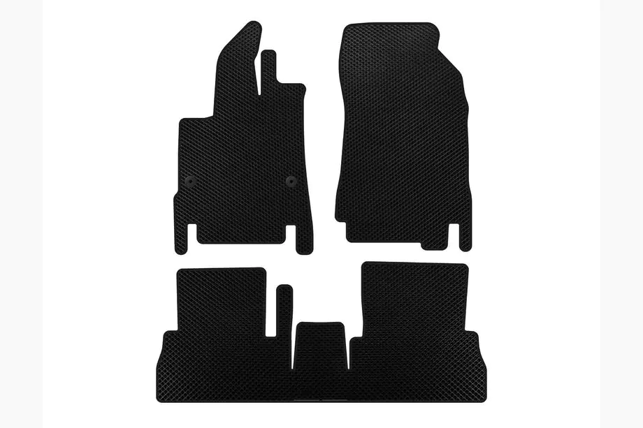Peugeot Partner/Rifter 2019- EVA Fußmatten (7-Sitzer/Langer Radstand, Schwarz) Image