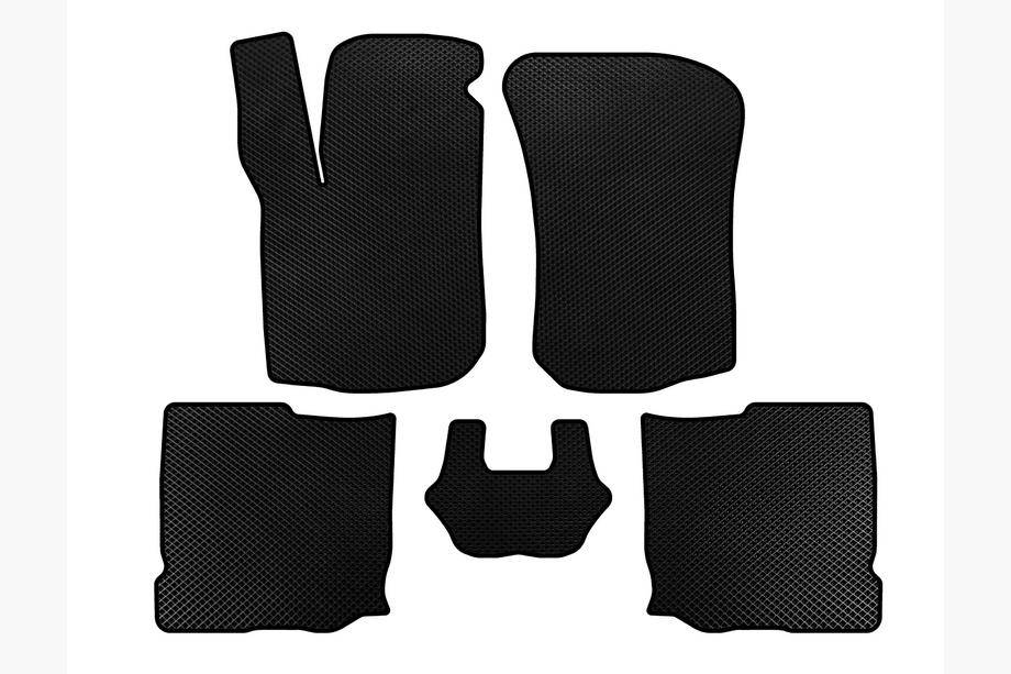 Seat Leon 1999-2005 EVA Fußmatten (HB, 5-Türer, Schwarz) Image