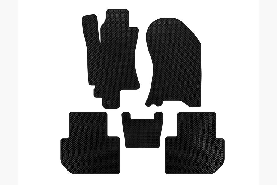 Subaru Tribeca 2005-2014 EVA Fußmatten (Schwarz) Image