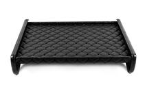 Mercedes Sprinter W907/W910 2018- Ablagebrett für Armaturenbrett (Schwarz mit schwarzer Naht) Foto 4