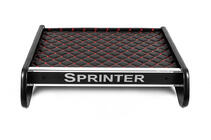 Mercedes Sprinter W907/W910 2018- Ablage für Armaturenbrett (Schwarz mit roter Naht) Foto 2