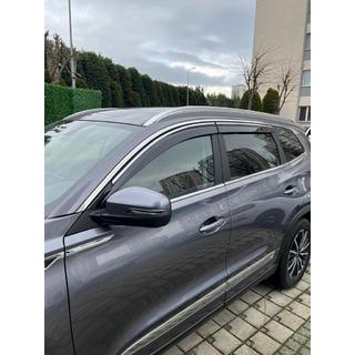 Windabweiser mit Chromleiste (4 Stk., Sunplex Steinless) Chery Tiggo 8 2017-