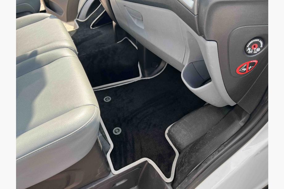 Ford Custom 2013-2022 Textil Fußmatten Premium (Vorne, Schwarz) Image