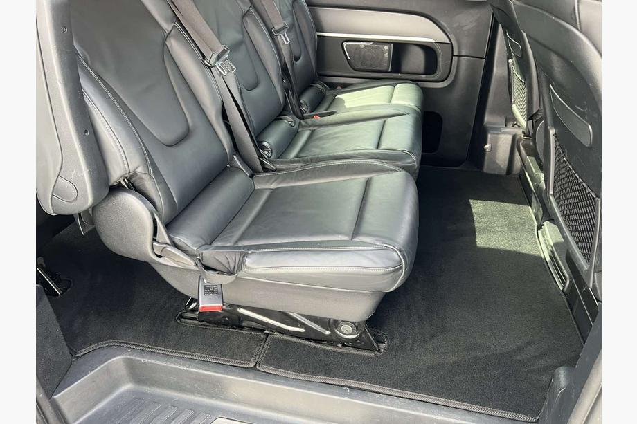Mercedes Vito/V-class W447 2014- Textil Fußmatten Premium V-class ExtraLong 2 seitlich (Nur Abholung, Komplettset, Schwarz) Foto 2