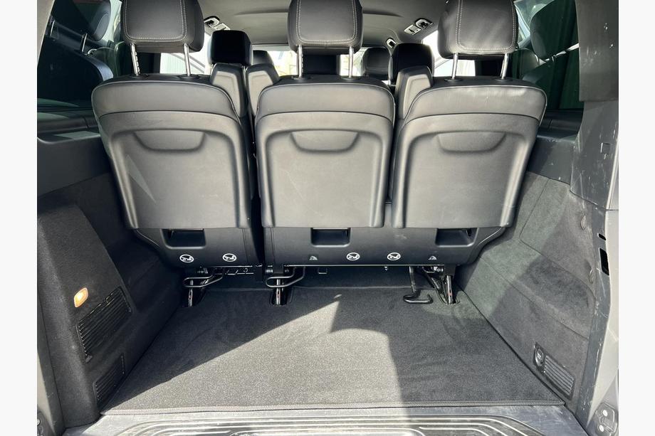 Mercedes Vito/V-class W447 2014- Textil Fußmatten Premium V-class ExtraLong 2 seitlich (Nur Abholung, Komplettset, Schwarz) Foto 5