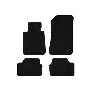 Textil Fußmatten Premium (Schwarz)