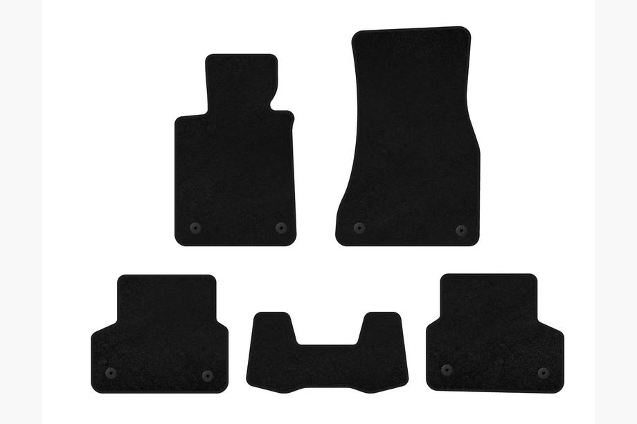 BMW 5er G30/G31 2017–2023 Textil Fußmatten Premium (schwarz) Image