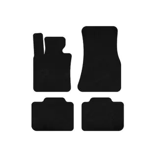 Textil Fußmatten Premium (Schwarz)