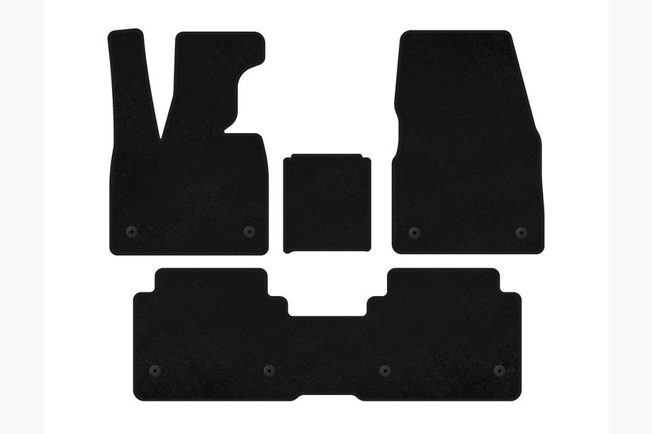 BMW I3 2013-2022 Textil Fußmatten Premium (Schwarz) Image