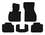 BMW X1 F48 2015-2022 Textil Fußmatten Premium (Schwarz) Foto 1