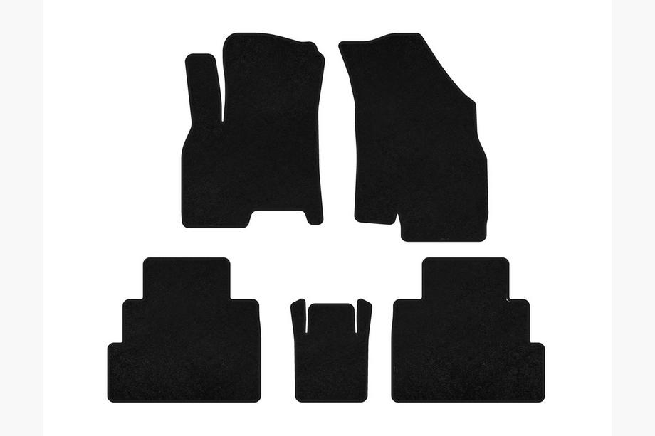 Chery Tiggo 7 2020- Textil Fußmatten Premium (Schwarz) Image