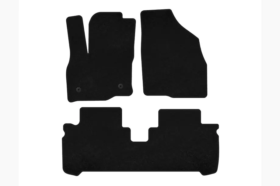 Chevrolet Bolt 2016-2023 Textil Fußmatten Premium (Schwarz) Image
