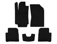 Citroen C-3 2016-2023 Textil-Fußmatten Premium (HB, Schwarz) Foto 1